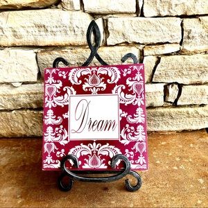 Dream photo on stand